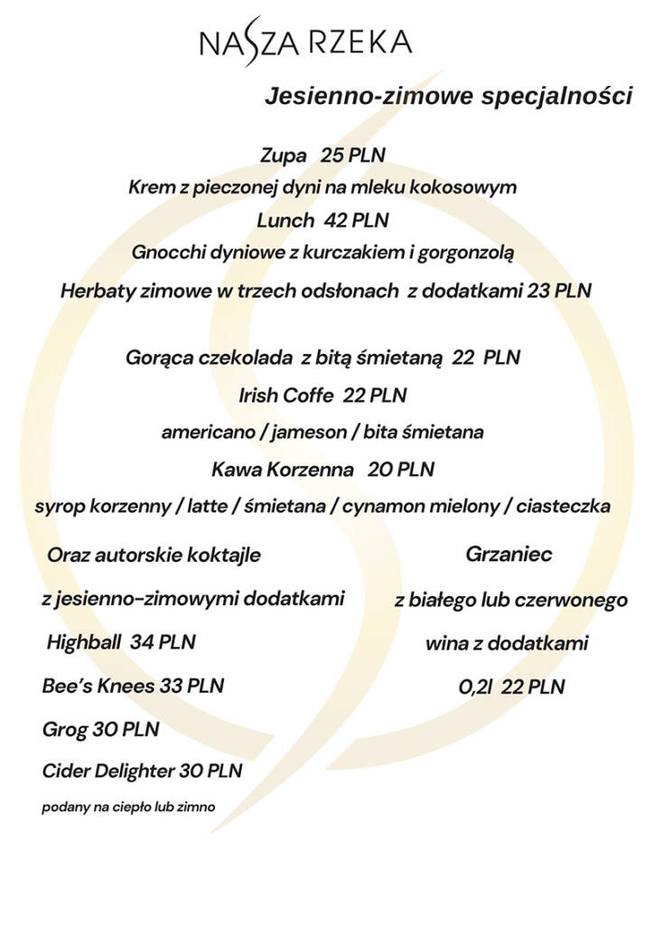 Jesienno-zimowe menu