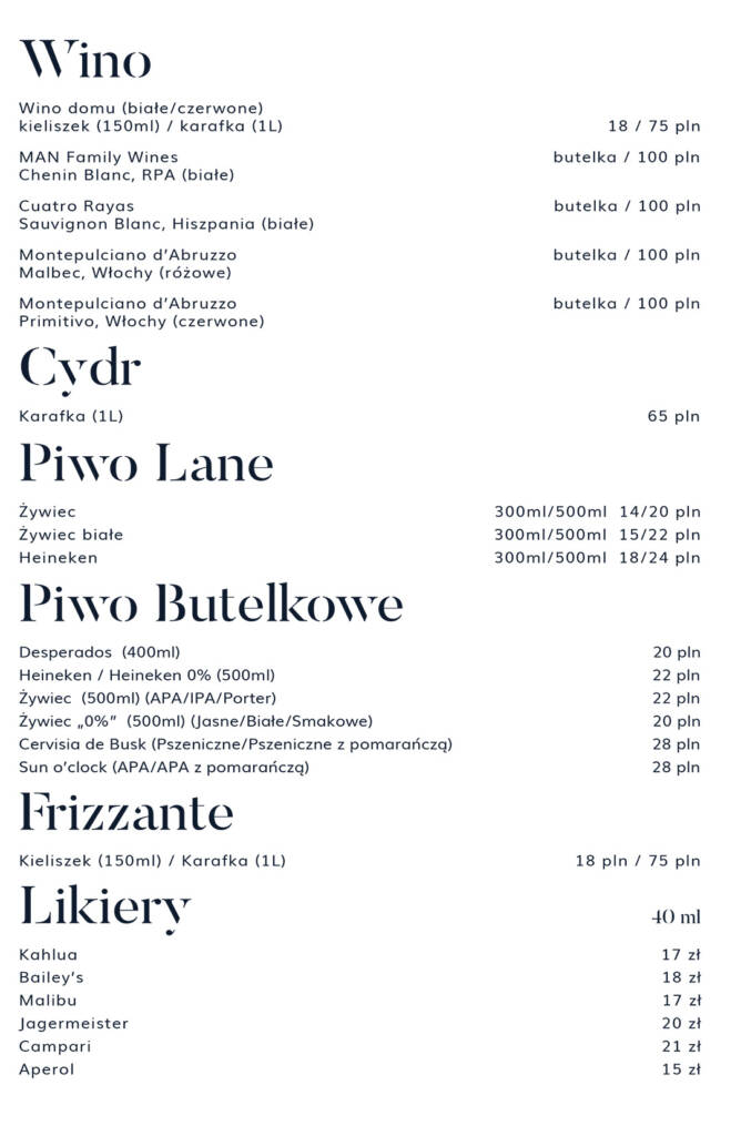 Nasza Rzeka Napoje Alkoholowe